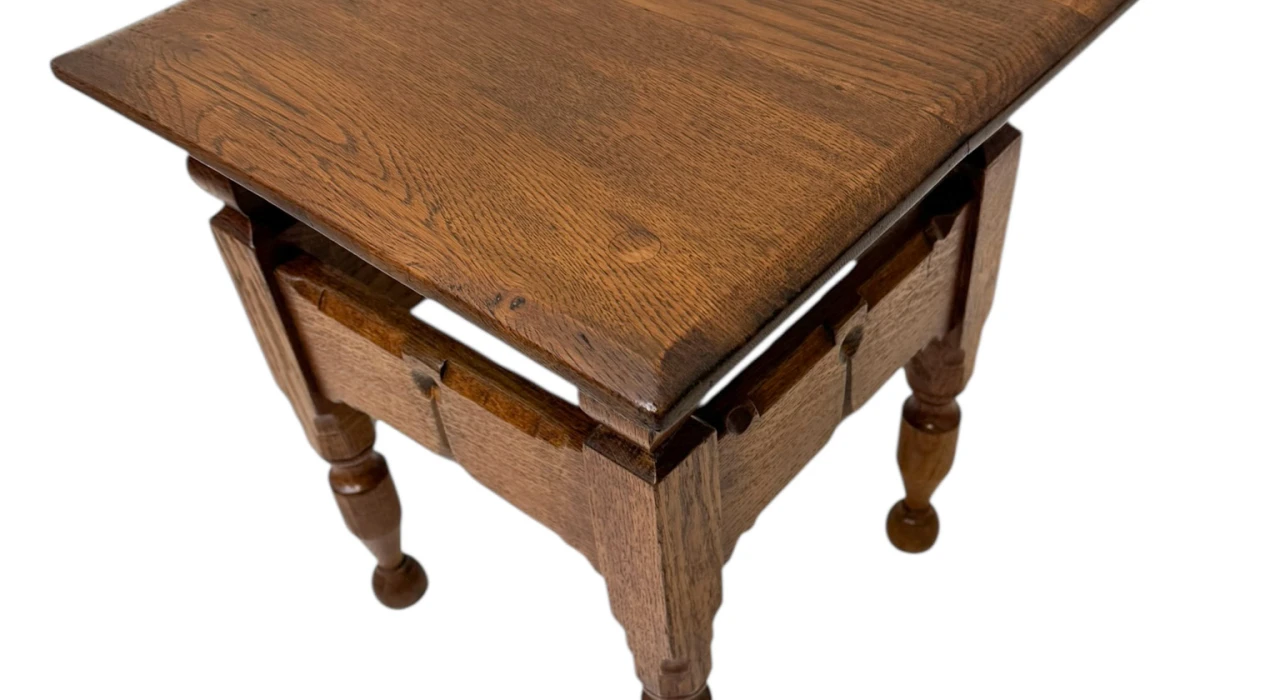 Aesthetic Movement Side Table by C. Fischer Amsterdam, 1900s.